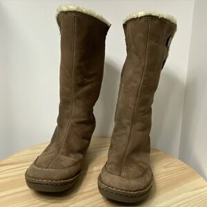 Teva Women's Tonalea Brown Waterproof Leather Upper Winter Boots 4327 Size 7